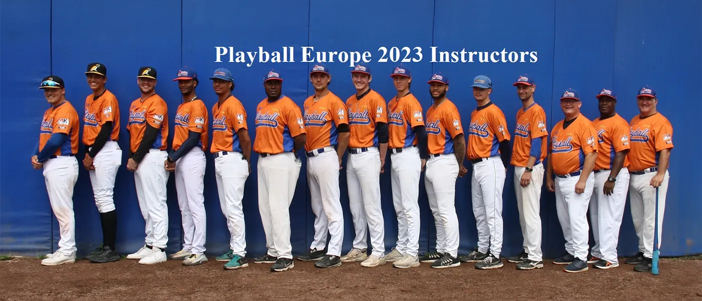 Playball Europe instructors 2023